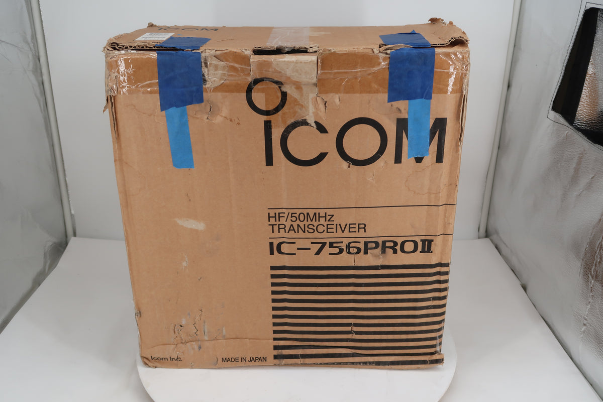 U20223 Used Icom IC-756 Pro II HF/50MHz Transceiver