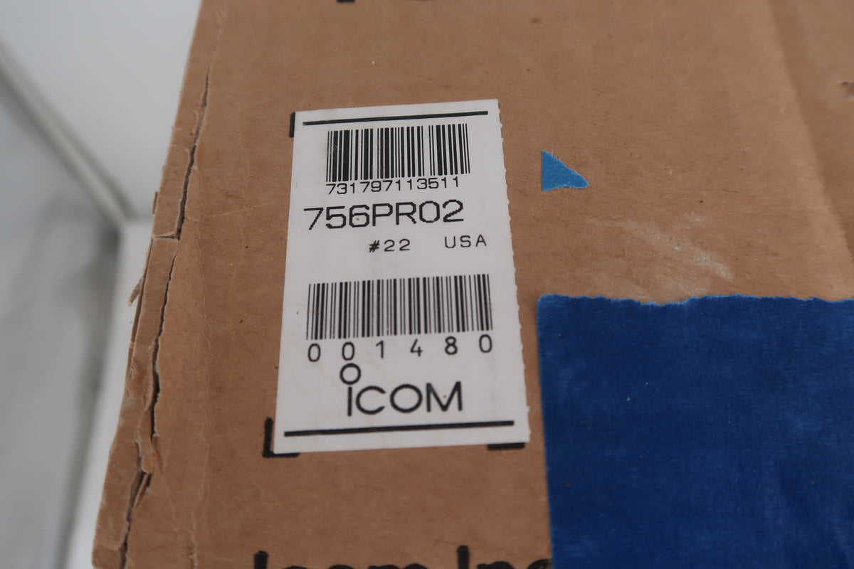 U20223 Used Icom IC-756 Pro II HF/50MHz Transceiver