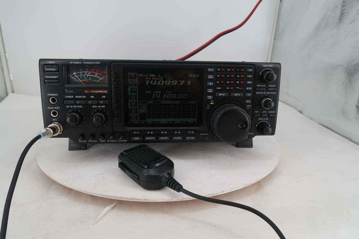 U20223 Used Icom IC-756 Pro II HF/50MHz Transceiver