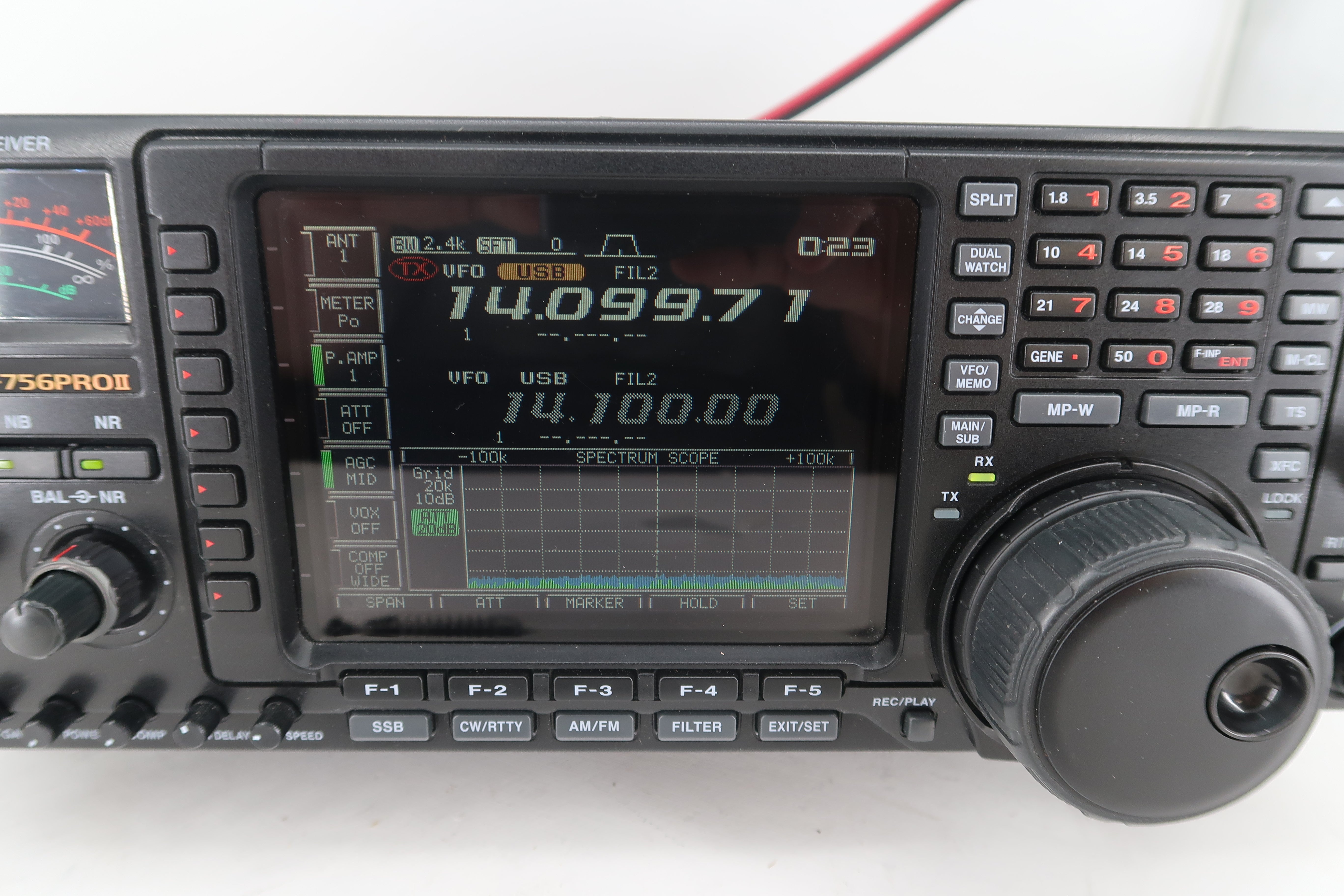 U20223 Used Icom IC-756 Pro II HF/50MHz Transceiver – MTC Radio