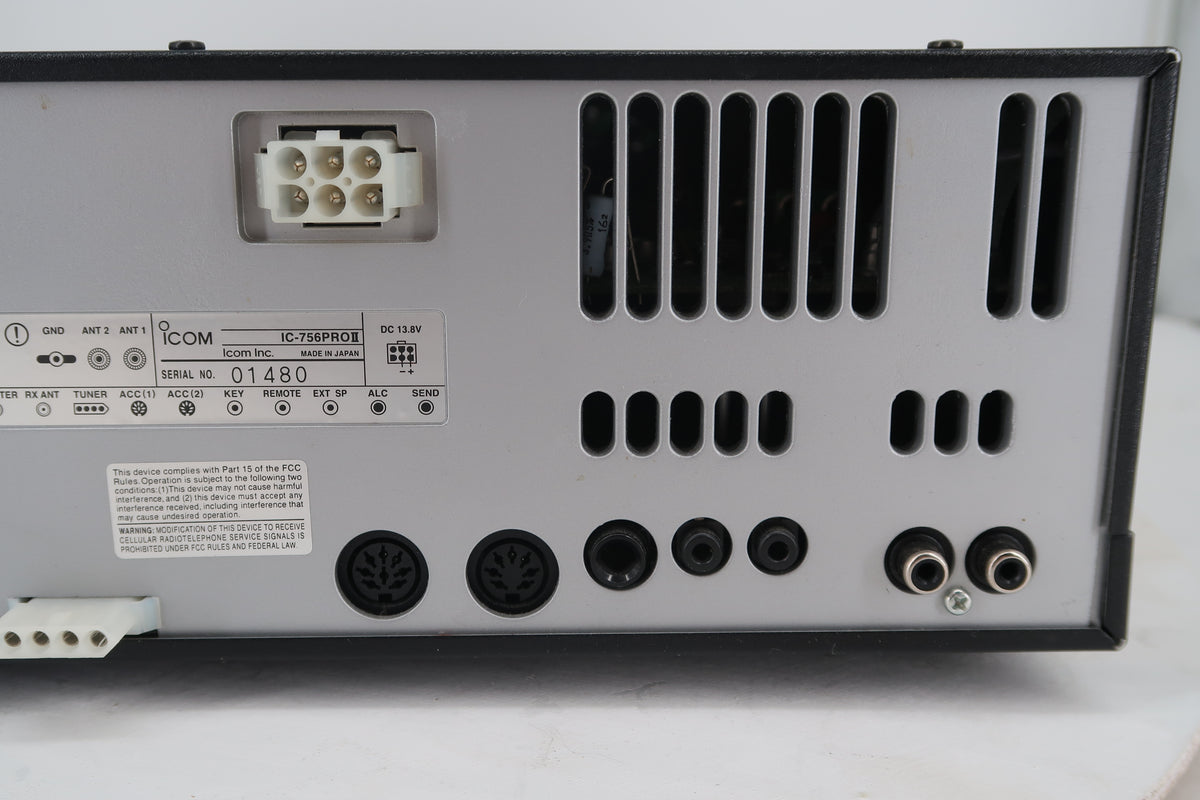 U20223 Used Icom IC-756 Pro II HF/50MHz Transceiver