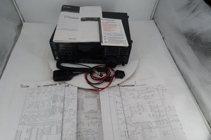 U20223 Used Icom IC-756 Pro II HF/50MHz Transceiver