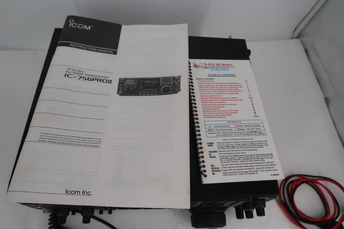 U20223 Used Icom IC-756 Pro II HF/50MHz Transceiver