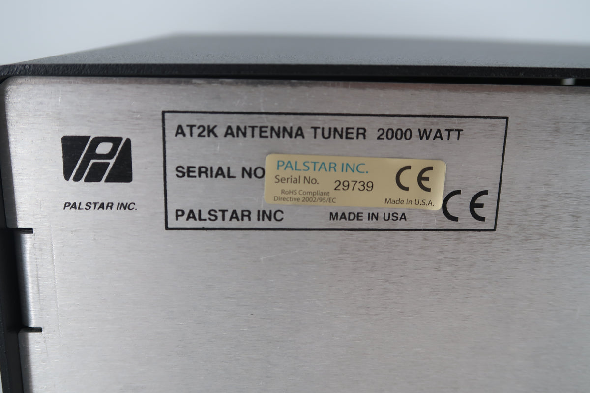 U20224 Used Palstar AT2K 2000 Watt Antenna Tuner