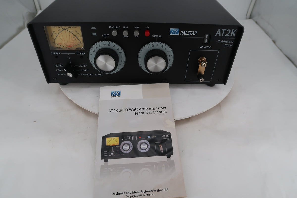 U20224 Used Palstar AT2K 2000 Watt Antenna Tuner