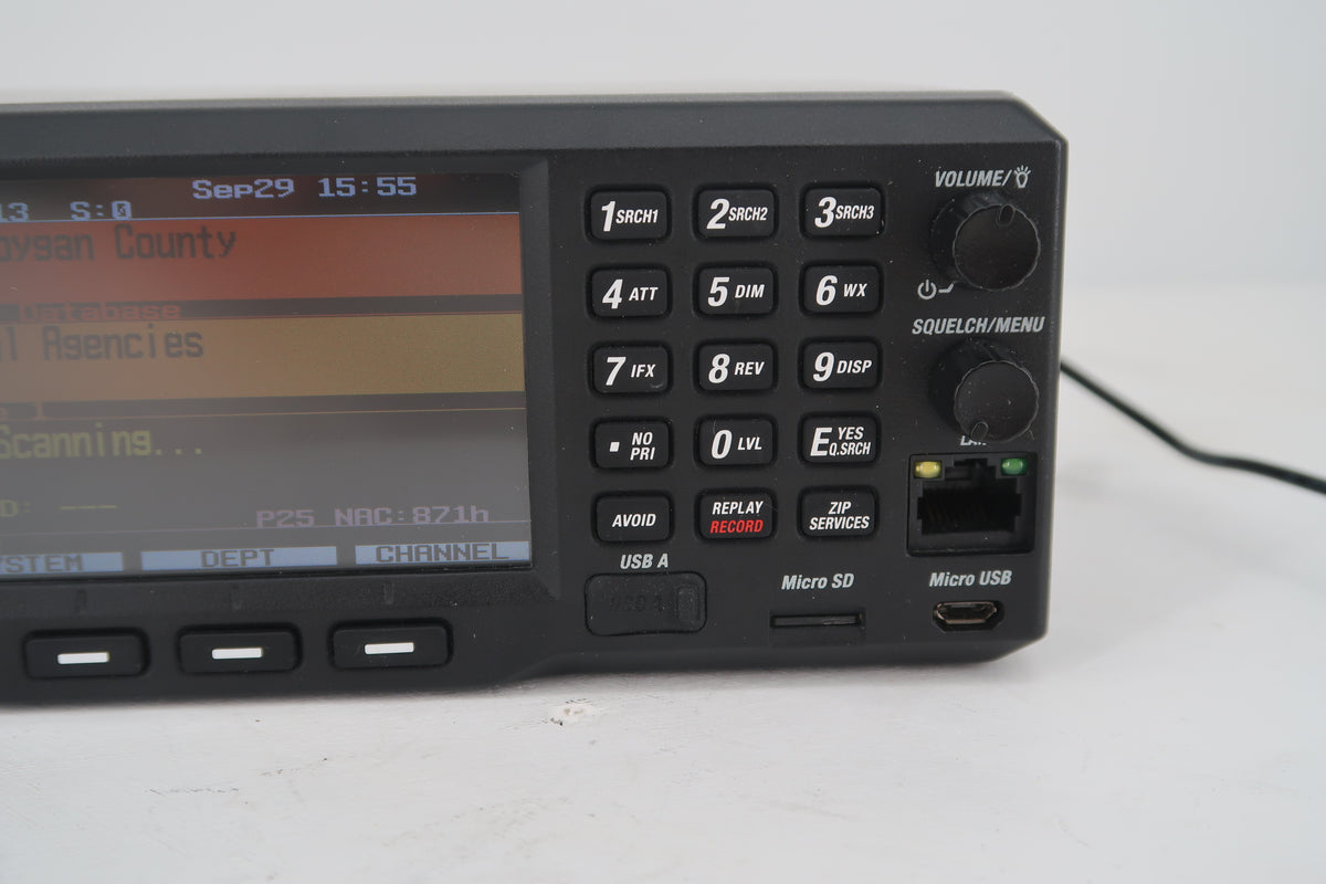 U20225 Used Uniden SDS 200 True I/Q Base/Mobile Scanner