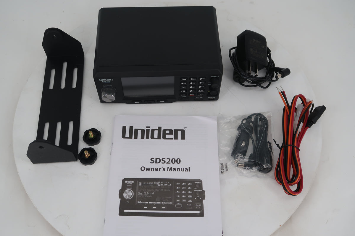 U20225 Used Uniden SDS 200 True I/Q Base/Mobile Scanner