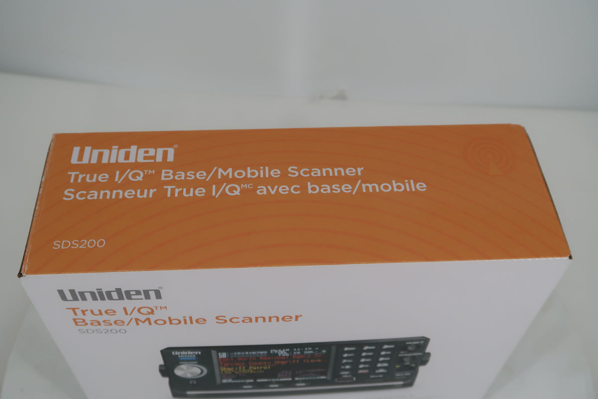U20225 Used Uniden SDS 200 True I/Q Base/Mobile Scanner