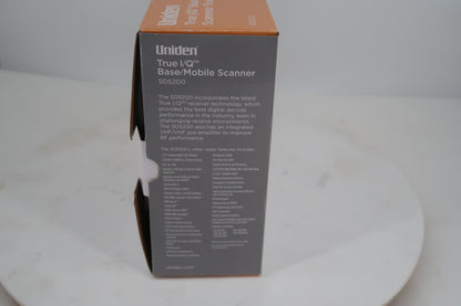U20225 Used Uniden SDS 200 True I/Q Base/Mobile Scanner