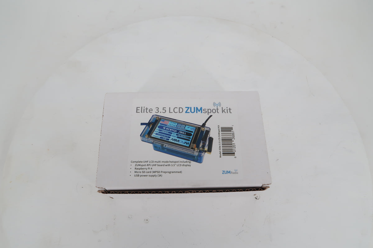 U20229 Never Used Elite 3.5 LCD ZUMspot Kit
