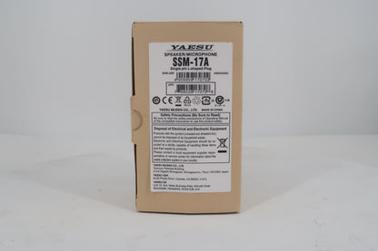 U20230 Never Used Yaesu SSM-17A Speaker/Microphone