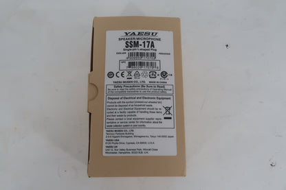 U20230 Never Used Yaesu SSM-17A Speaker/Microphone