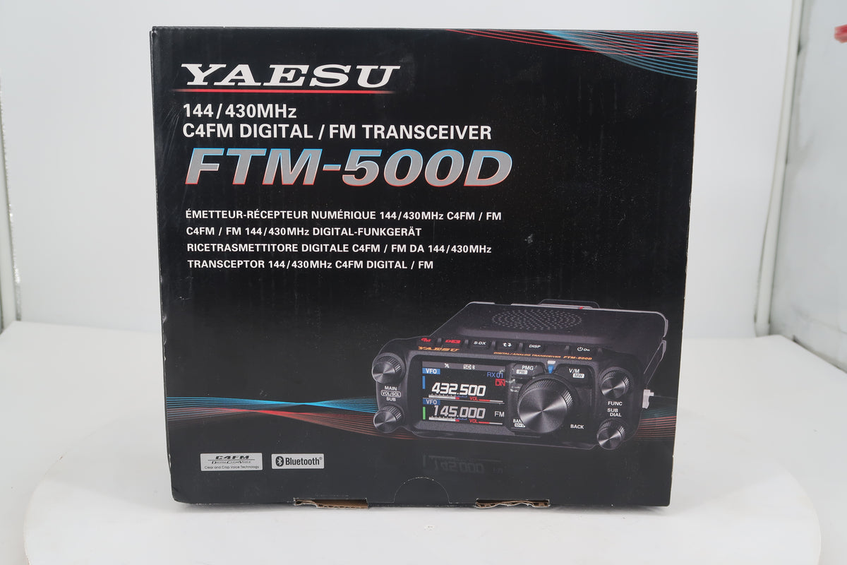 U20234 Used Yaesu FTM-500DR 144/430MHz C4FM Digital/FM Transceiver