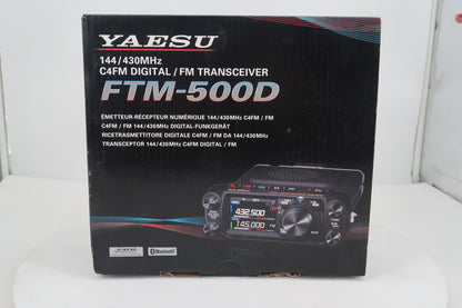 U20234 Used Yaesu FTM-500DR 144/430MHz C4FM Digital/FM Transceiver