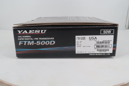 U20234 Used Yaesu FTM-500DR 144/430MHz C4FM Digital/FM Transceiver