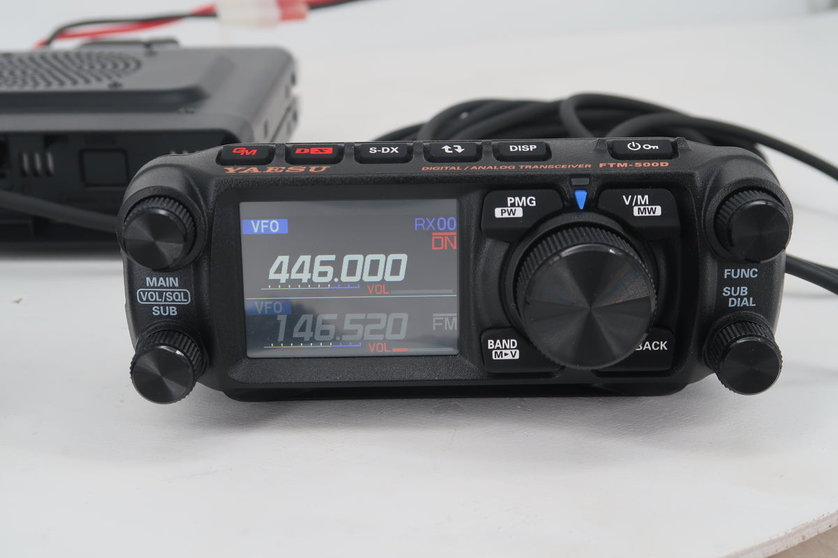 U20234 Used Yaesu FTM-500DR 144/430MHz C4FM Digital/FM Transceiver