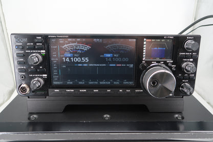 U20236 Used Icom IC-7760 HF/50MHz 200W Remote Head Transceiver w/MARS Mod