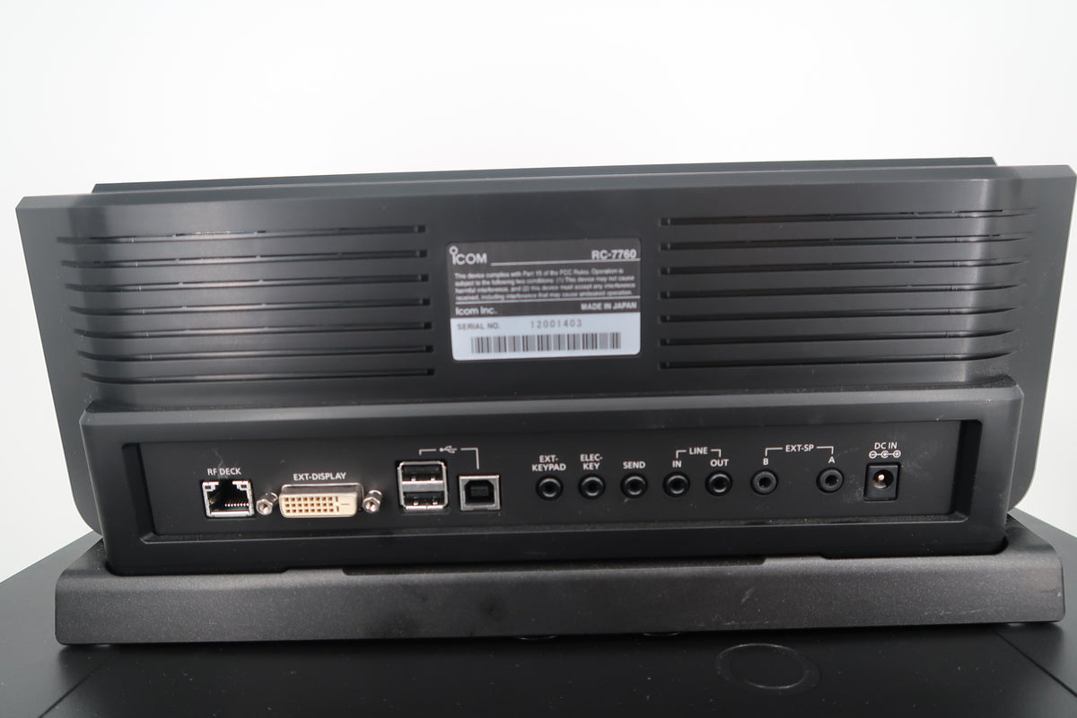 U20236 Used Icom IC-7760 HF/50MHz 200W Remote Head Transceiver w/MARS Mod