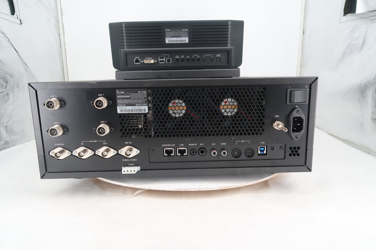 U20236 Used Icom IC-7760 HF/50MHz 200W Remote Head Transceiver w/MARS Mod
