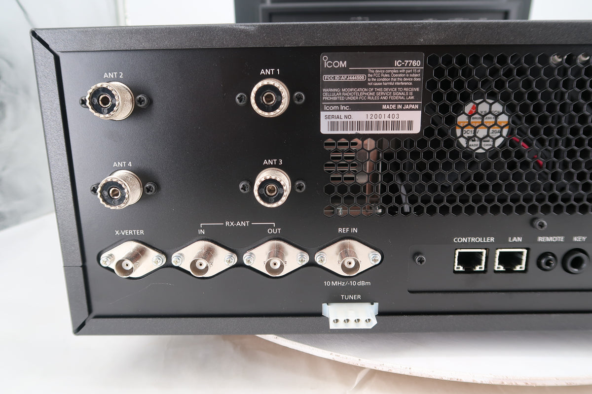 U20236 Used Icom IC-7760 HF/50MHz 200W Remote Head Transceiver w/MARS Mod