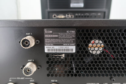 U20236 Used Icom IC-7760 HF/50MHz 200W Remote Head Transceiver w/MARS Mod