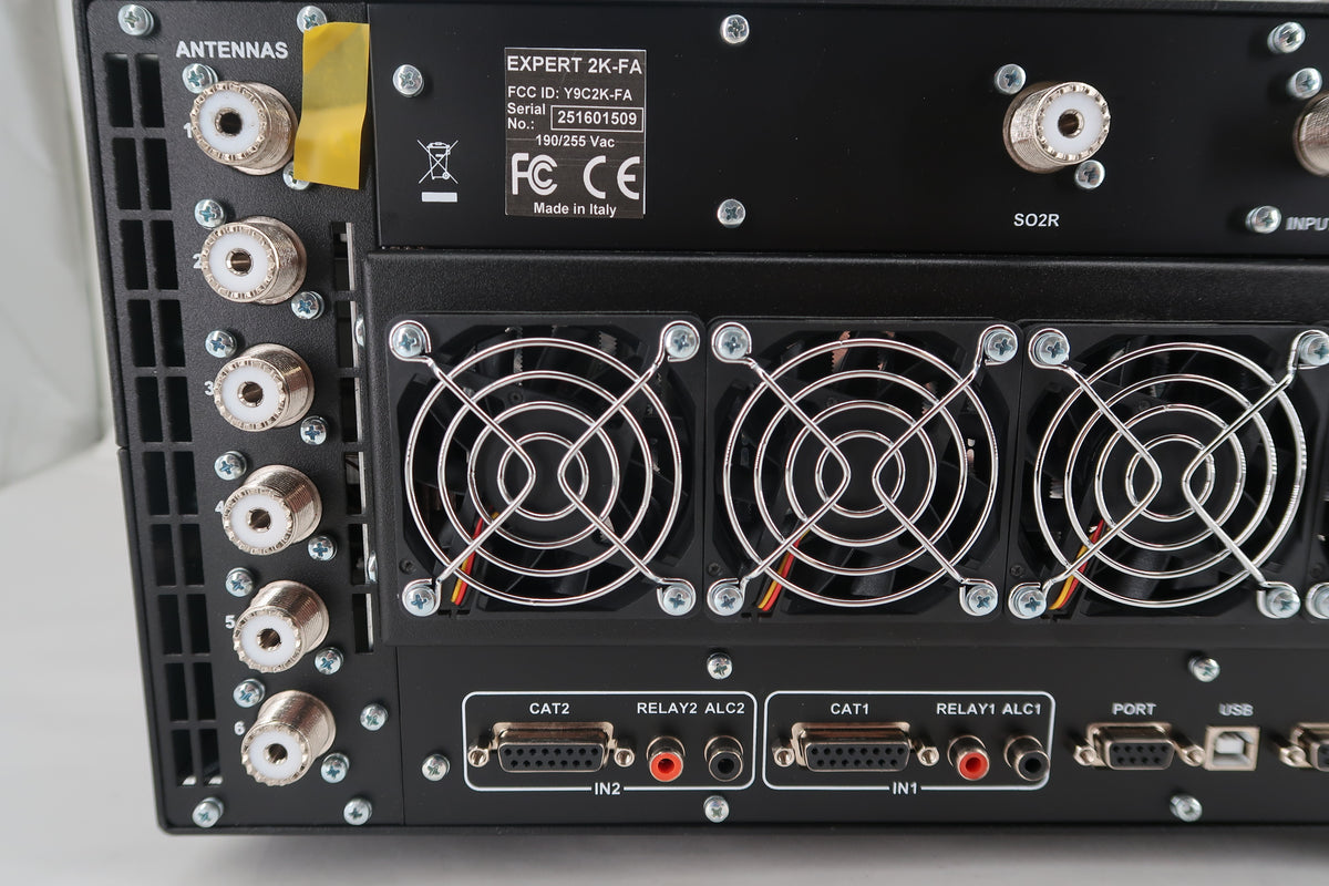 U20237 Used Expert 2K-FA Fully Automatic Solid State Linear Amplifier - MARS Modded-Series 3- Six month Warranty
