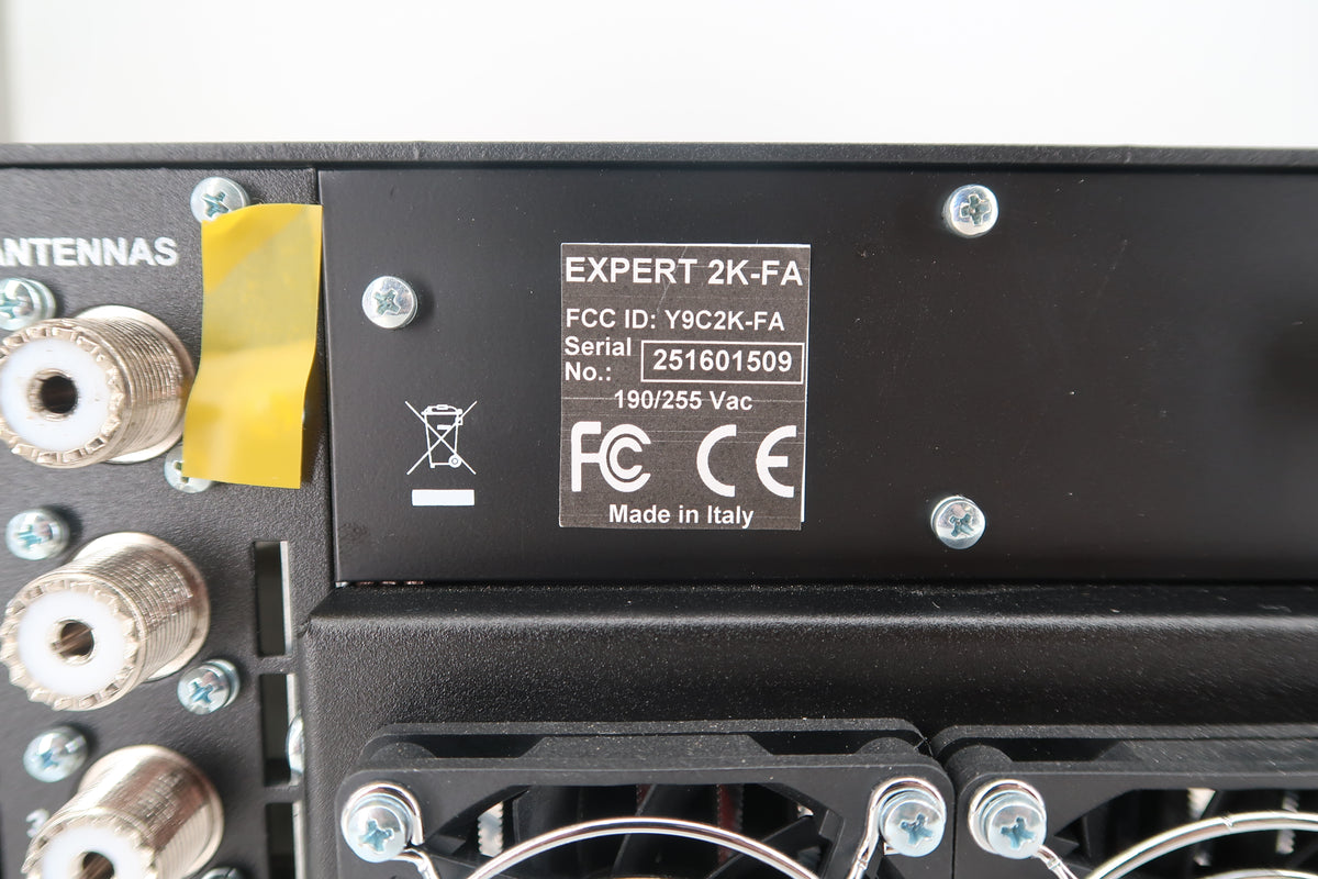 U20237 Used Expert 2K-FA Fully Automatic Solid State Linear Amplifier - MARS Modded-Series 3- Six month Warranty