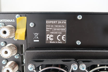 U20237 Used Expert 2K-FA Fully Automatic Solid State Linear Amplifier - MARS Modded-Series 3- Six month Warranty