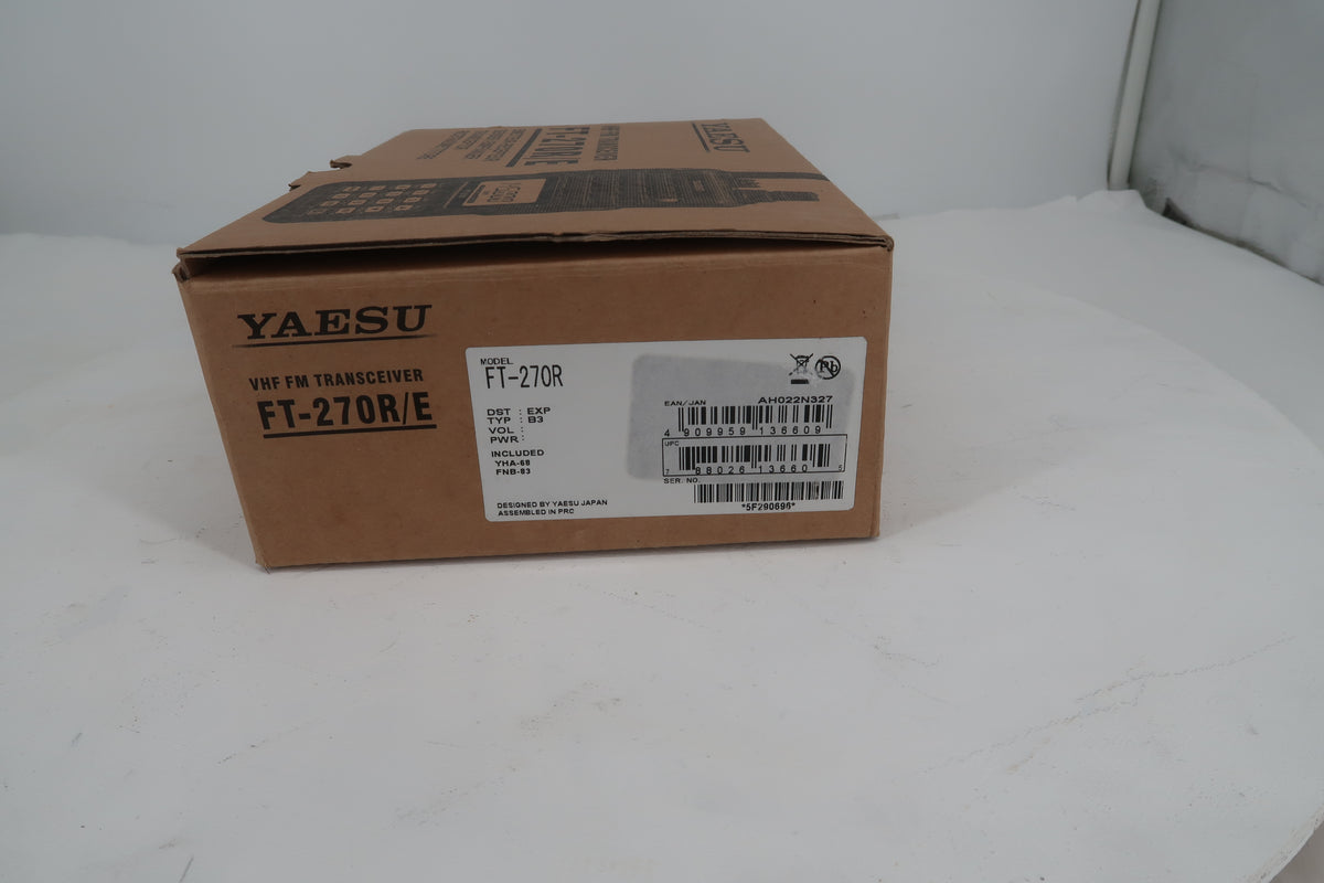 U20239 Used Yaesu FT-270R 2M VHF FM Handie-Talkie Transceiver