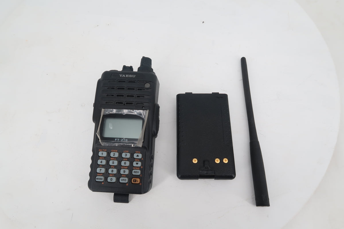 U20239 Used Yaesu FT-270R 2M VHF FM Handie-Talkie Transceiver