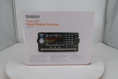 U20244 Used Uniden SDS 200 True I/Q Base/Mobile Scanner with Upgrades