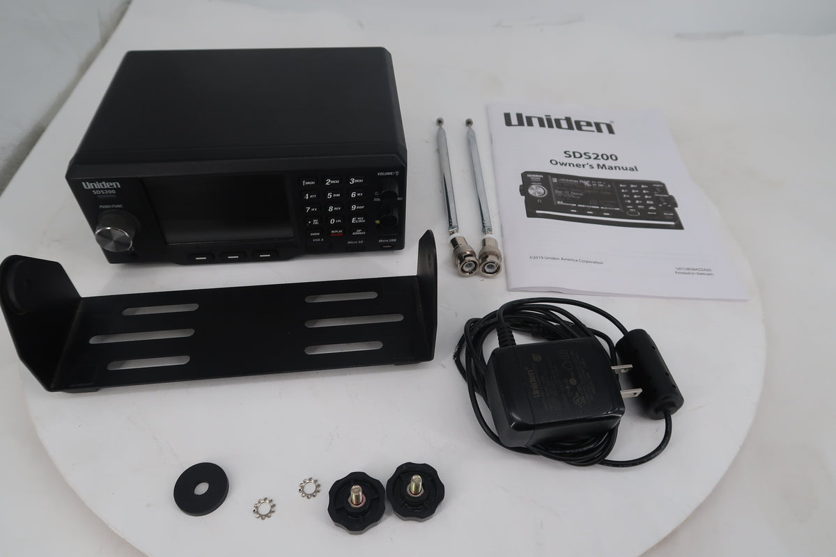 U20244 Used Uniden SDS 200 True I/Q Base/Mobile Scanner with Upgrades