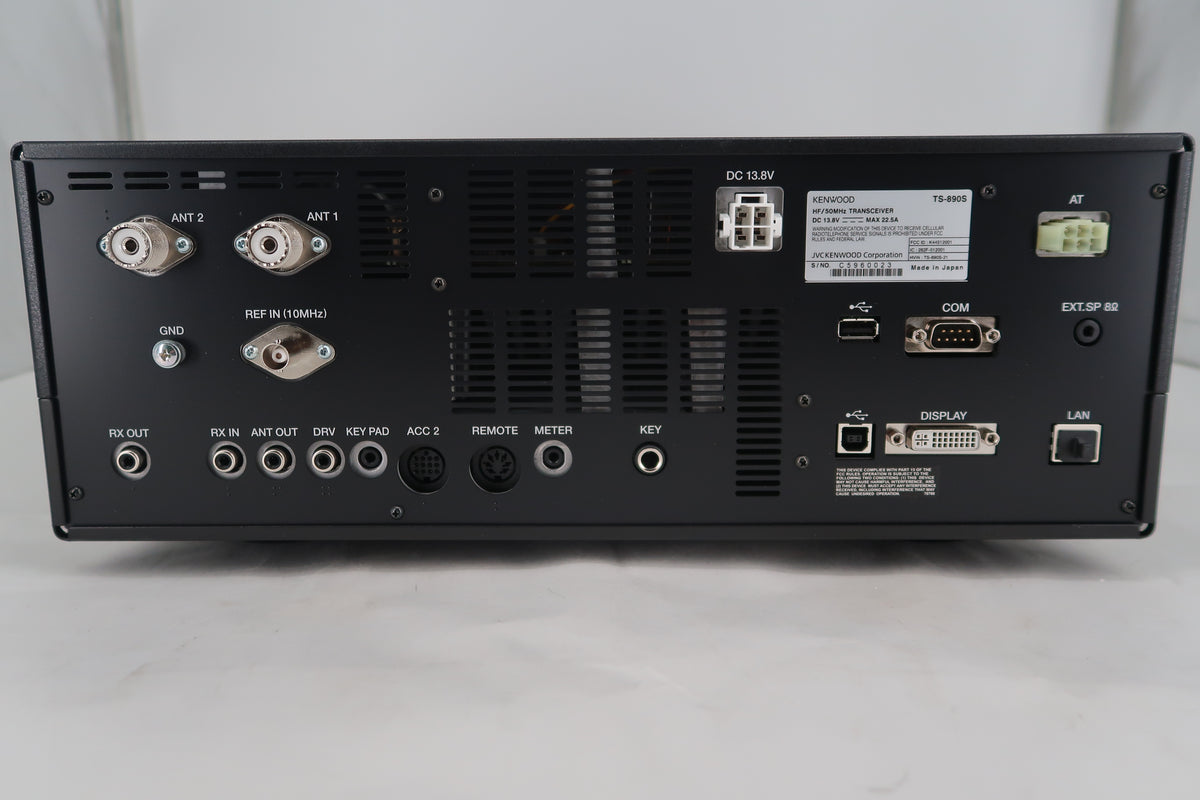 U20246 Used Kenwood TS-890S HF/50MHz Transceiver w/270Hz CW Filter Late Model