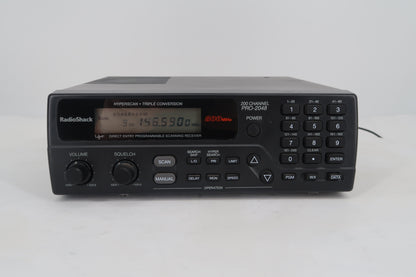 U20248 Used RadioShack Pro 2048 200 Channel Scanner