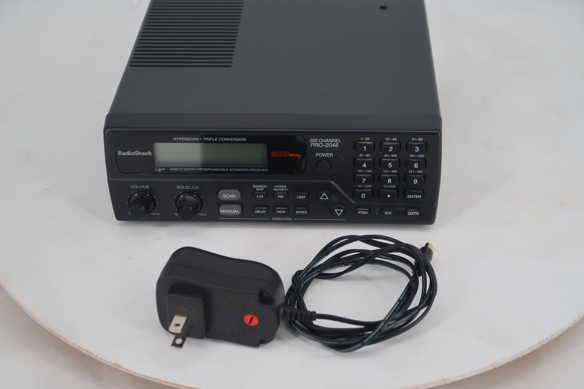U20248 Used RadioShack Pro 2048 200 Channel Scanner
