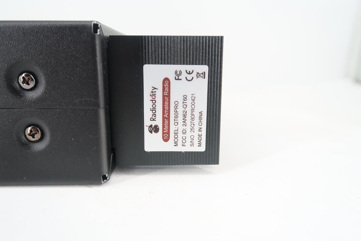 U202556 Used Radioddity QR60 Pro 10 Meter 60W All-Mode Radio