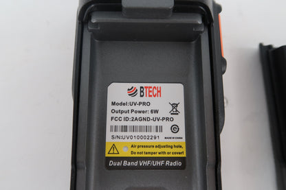 U20257 Used BTech UV-Pro VHF/UHF FM Handheld Transceiver