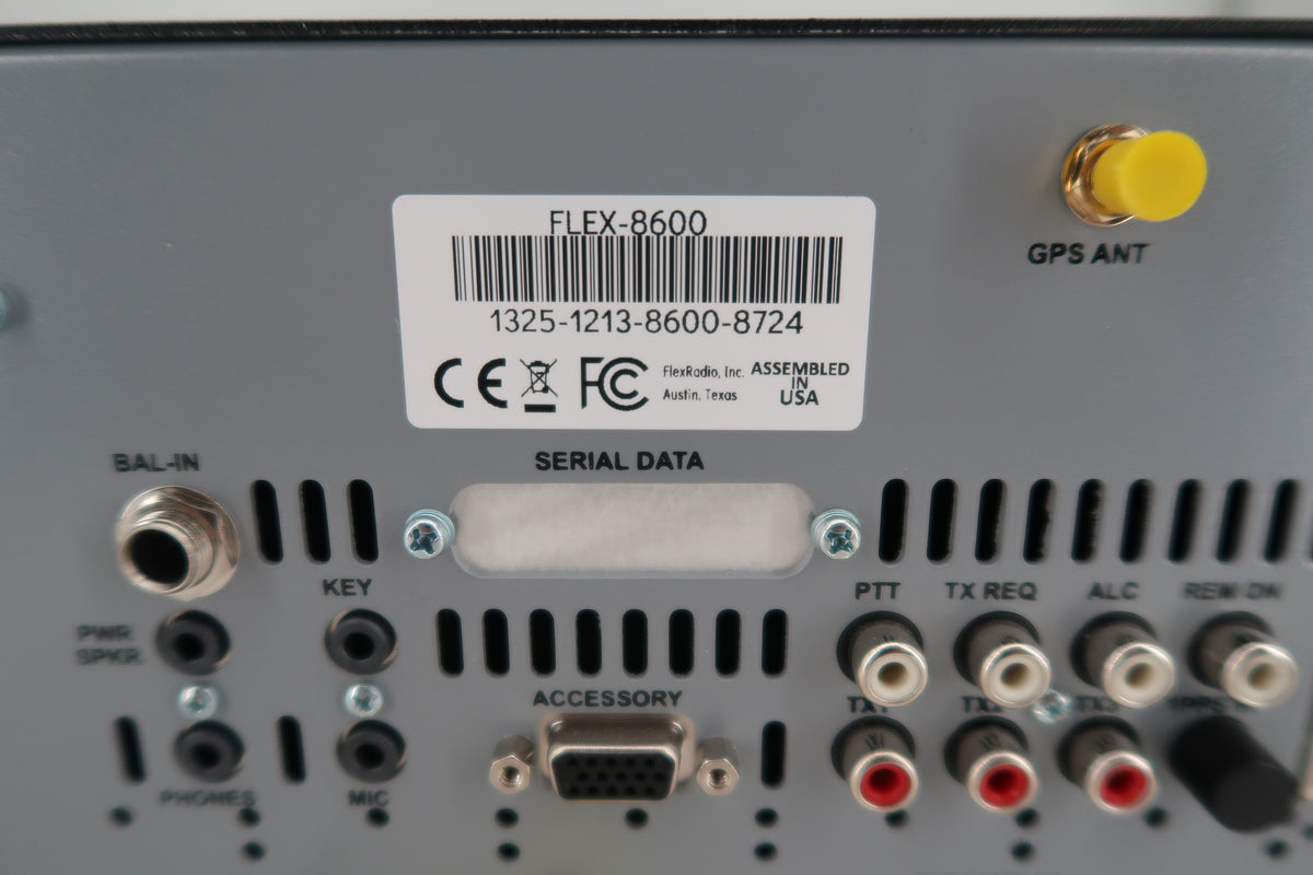 U20260 Used FlexRadio Flex-8600 HF/50MHz SDR Transceiver