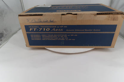 U20261 Used Yaesu FT-710 AESS HF/50MHz Transceiver w/SP-40 External Speaker