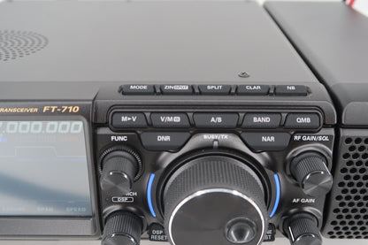 U20261 Used Yaesu FT-710 AESS HF/50MHz Transceiver w/SP-40 External Speaker