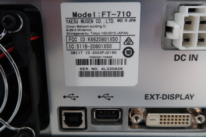 U20261 Used Yaesu FT-710 AESS HF/50MHz Transceiver w/SP-40 External Speaker