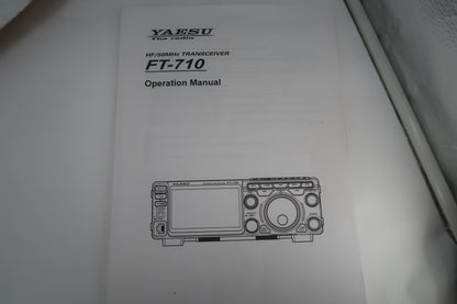 U20261 Used Yaesu FT-710 AESS HF/50MHz Transceiver w/SP-40 External Speaker