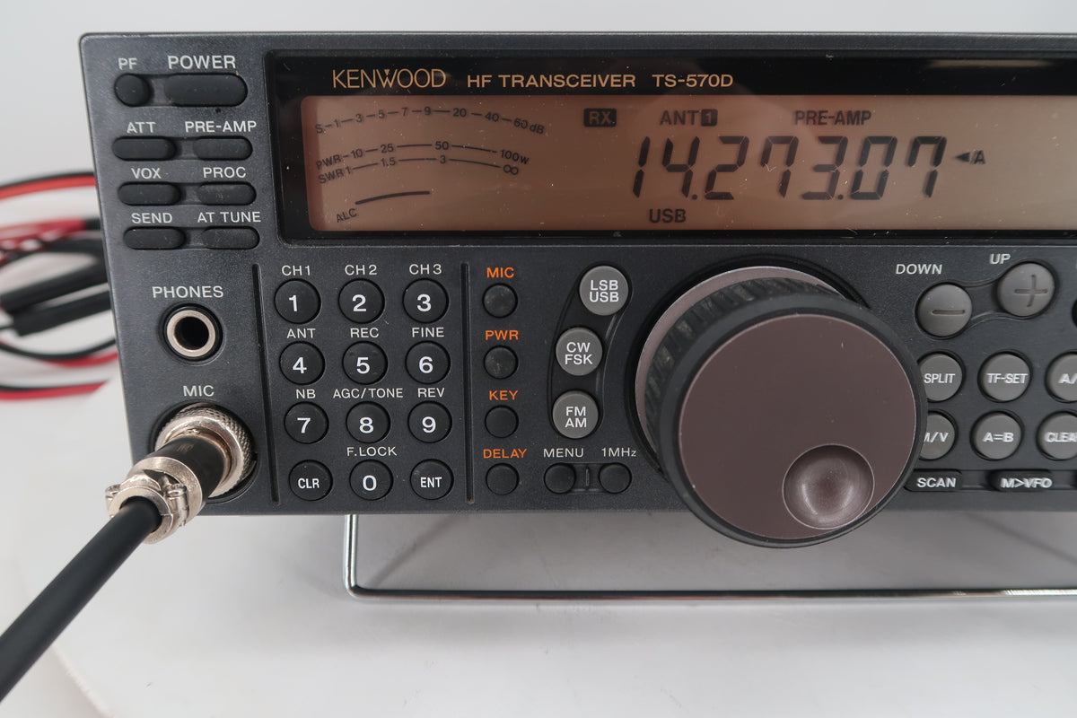 U20271 Used Kenwood TS-570DG HF/50MHz 100W Transceiver