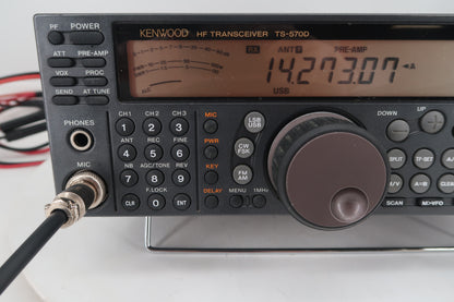 U20271 Used Kenwood TS-570DG HF/50MHz 100W Transceiver