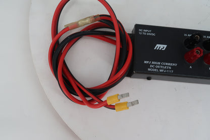 U20272 Used MFJ-1117 High Current DC Multi-Outlet DC Power Strip