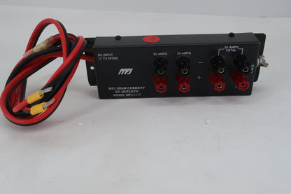 U20272 Used MFJ-1117 High Current DC Multi-Outlet DC Power Strip