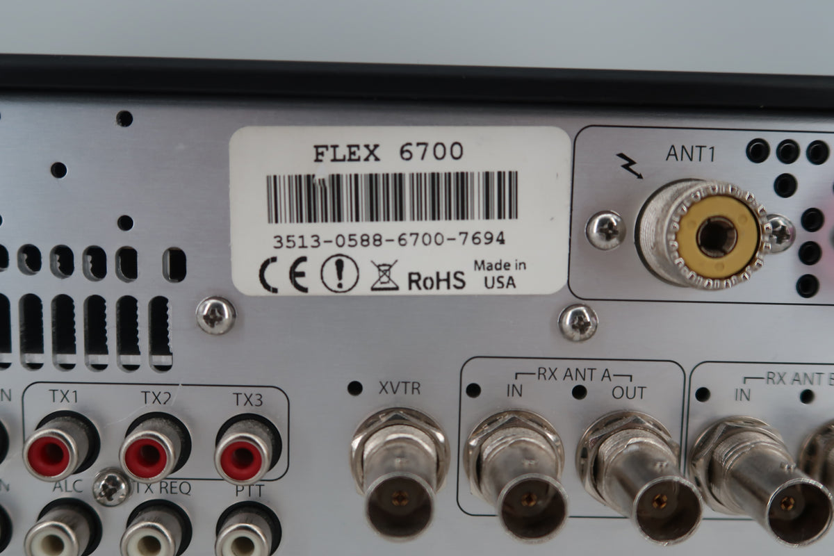 U20274 Used FlexRadio Flex-6700 HF/50MHz SDR Transceiver