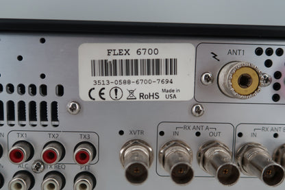 U20274 Used FlexRadio Flex-6700 HF/50MHz SDR Transceiver