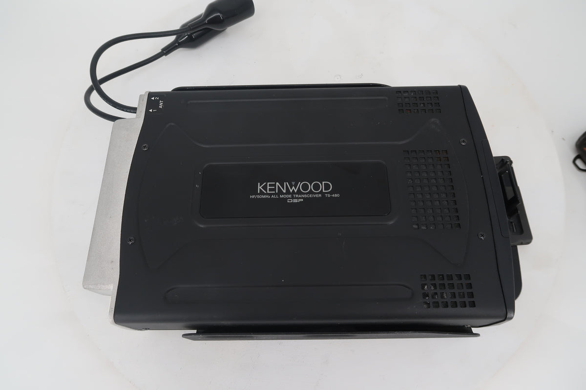 U20276 Used Kenwood TS-480HX 200W HF/50MHz All Mode Transceiver DSP w/RT Systems Cable and MB-480M