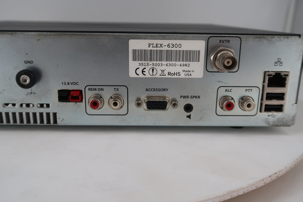 U20278 Used FlexRadio Flex-6300 Signature Series HF/50MHz SDR Transceiver